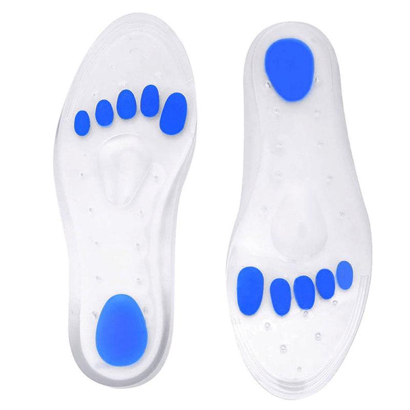 Силиконовые гелевые стельки для лечения подошвенного фасциита, боли в пятках, уход за ногами, поддержка свода стопы, ортопедические вставки, подушечки для обуви