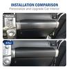 Matte Black Front Dash Co-Pilot Passenger Panel Trim Cover Strip For 4Runner 10+