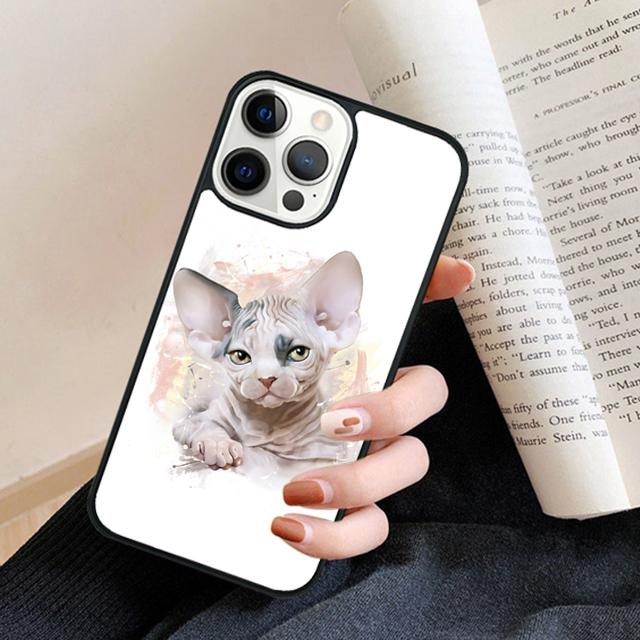 FUNNY NAKED CAT SPHINX phone Case Cover For IPhone 18 17 Air 16 15 14 Plus for apple 16 11 12 13 Pro Max coque