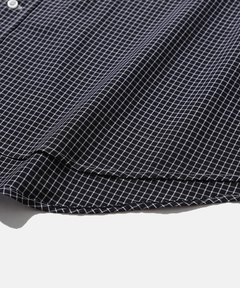 MOIF [Ss26] Uniform H/S Shirt / Black Grid