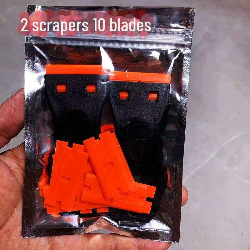 Пластиковый шпатель для удаления автомобильной пленки и клея - скребок для уборки дома