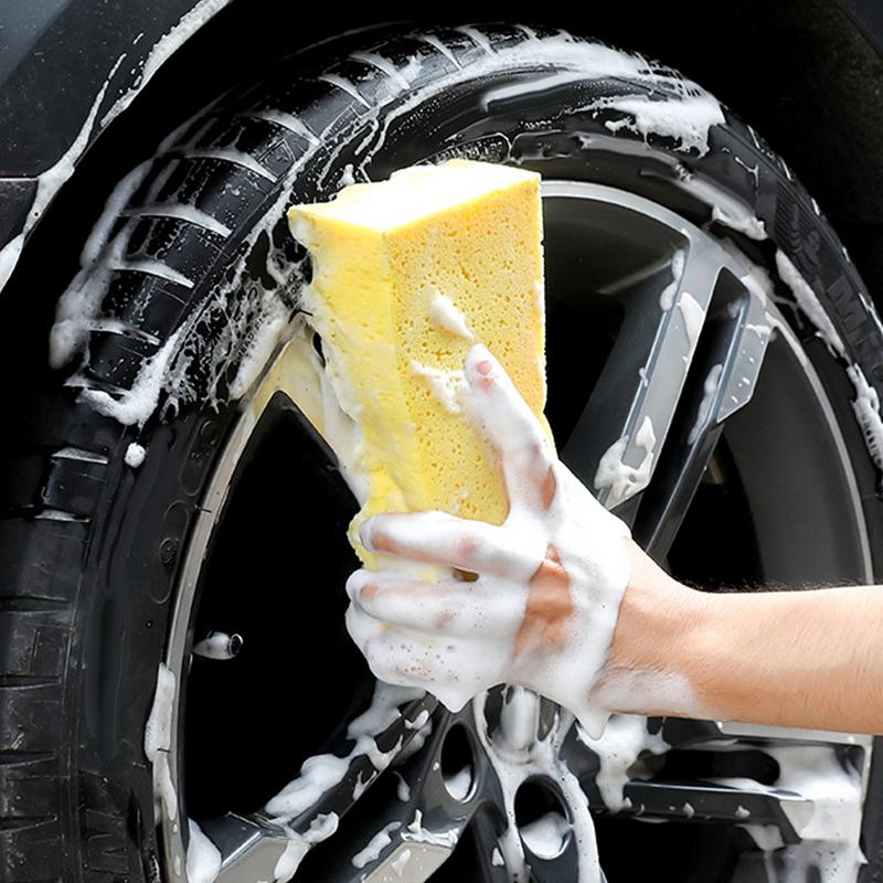 1PC Car Wash Sponge Large Sponges High-density Car Washing Sponge Block Auto Detailing Foam Cleaning Tools Car Accessories