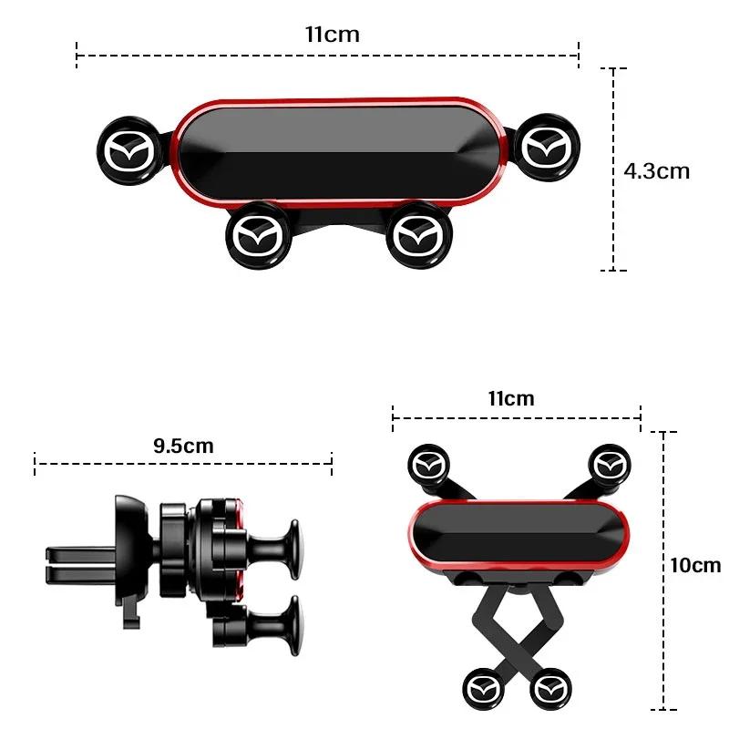 Автомобильный Логотип Держатель для Мобильного Телефона Навигация GPS Поддержка Для Mazda 3 Alexa CX30 CX-30 CX3 CX-3 CX5 CX-5 CX8 CX-8 CX9 CX-9 Аксессуары