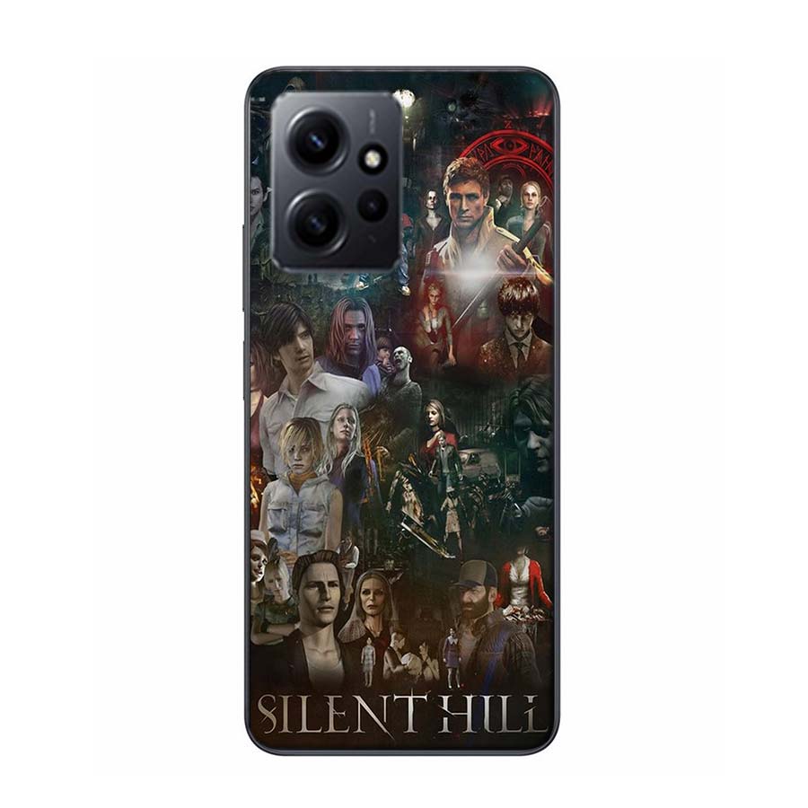 Игры S-Silent Hill Чехол для телефона для Redmi Note 14S 12S 12 11 13 14 Pro Plus 11T 11S 10 10S 9 9S Pro TPU Прозрачный чехол