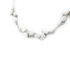 [I2594] - Silver Necklace 'Goddess Opal' Silver-white (rhodium-plated) - 7 Mm