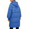 Women's Fashion Padded Jacket Loose Long Over The Knee Thickened Padded Jacket