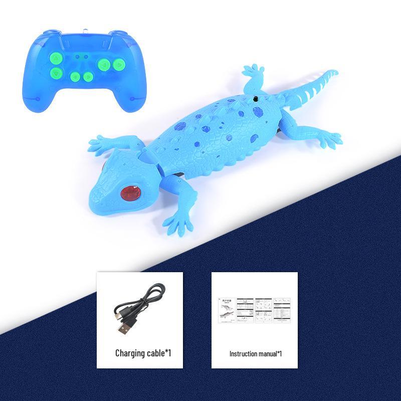 Игрушка-геккон на дистанционном управлении с подсветкой - Электрическая ящерица для детей, Умный пульт в подарок мальчикам