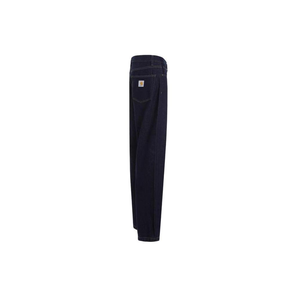 Carhartt WIP Logo Patch Wide Leg Jeans I030468-01-02