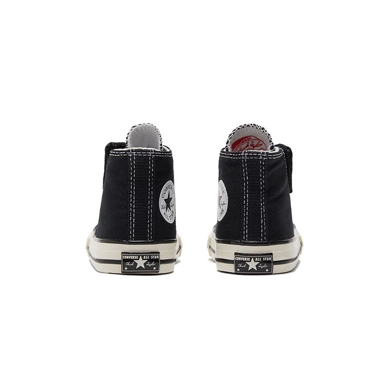 Converse Классические парусиновые кеды с высоким верхом 1970-х годов Детские кеды Черные 771639C
