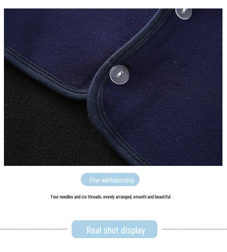 German Velvet Warm Shoulder & Cervical Vertebra Shawl for Women – Ideal for Autumn & Winter, Comfort for Middle-Aged & Elderly.