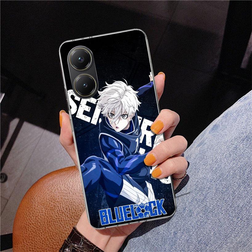 Blue Lock Nagi Seishiro Phone Case For Xiaomi Poco X7 X6 X5 Pro F7 Ultra Redmi 15C 15 13C 13 12C 12 10 10A 10C 9 9A 9C 9T Cover