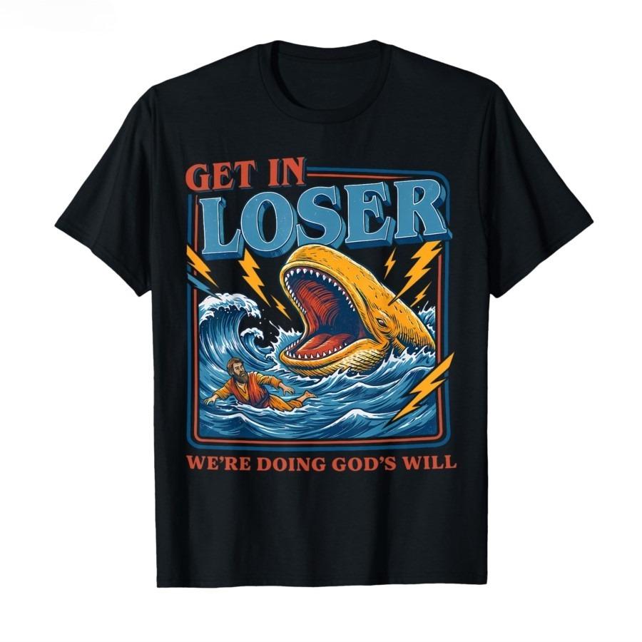 2026 Summer Style Fun Christian Bible Pattern TShirt HighQuality Fashion Casual Breathable Mens Roundneck Printed TShirt