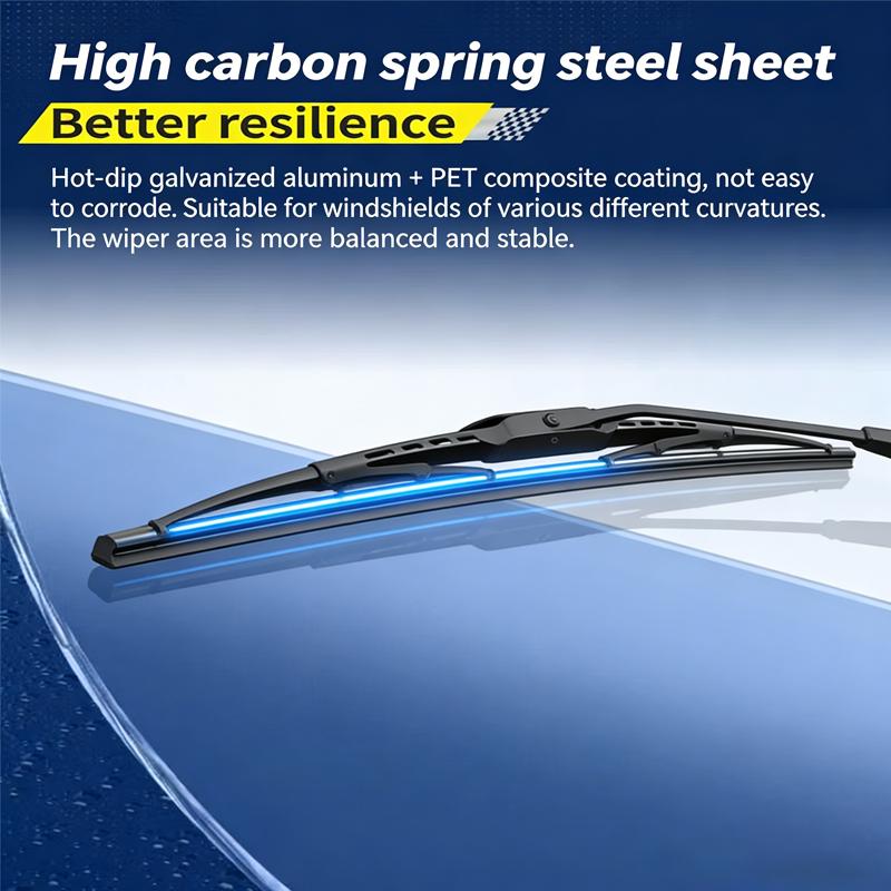 Suitable for 2004-2010 Citroen C4 hatchback 5-door sedan windshield wiper blades front and rear windows
