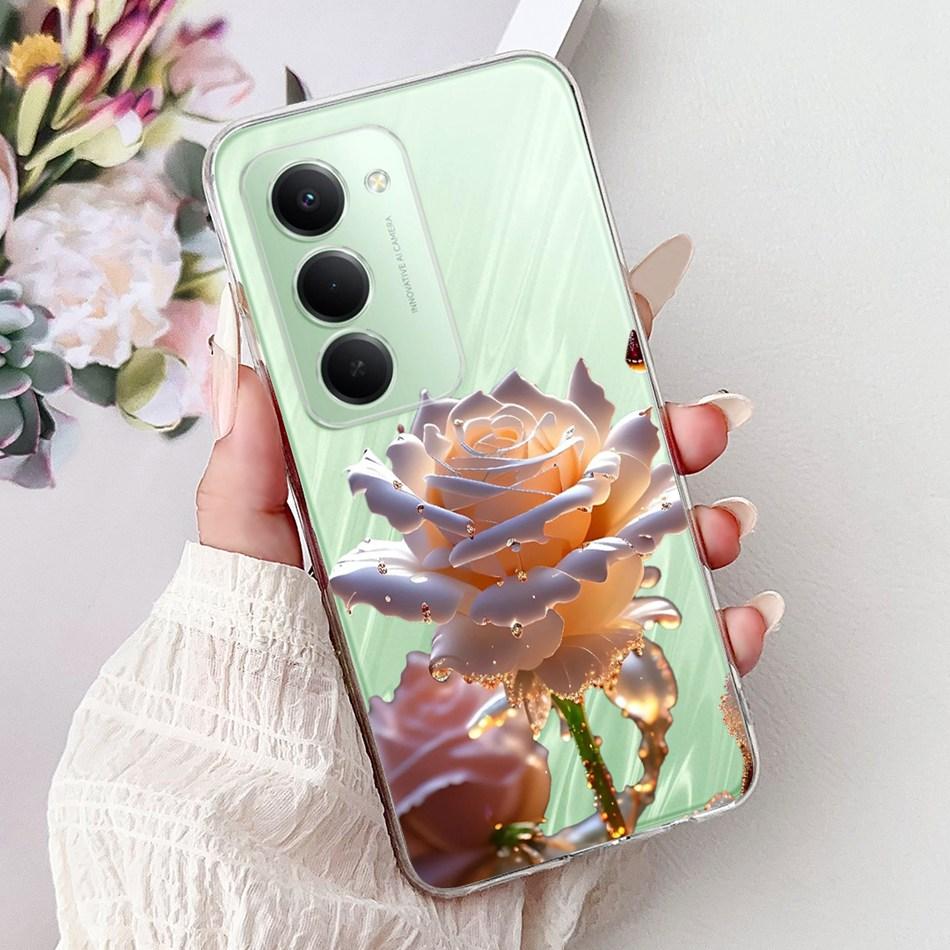 For Xiaomi Redmi 15 5G Note 15R Elegant Floral Butterfly Phone Case For Redmi Note15R Redmi15 5G Soft Silicone TPU Cases