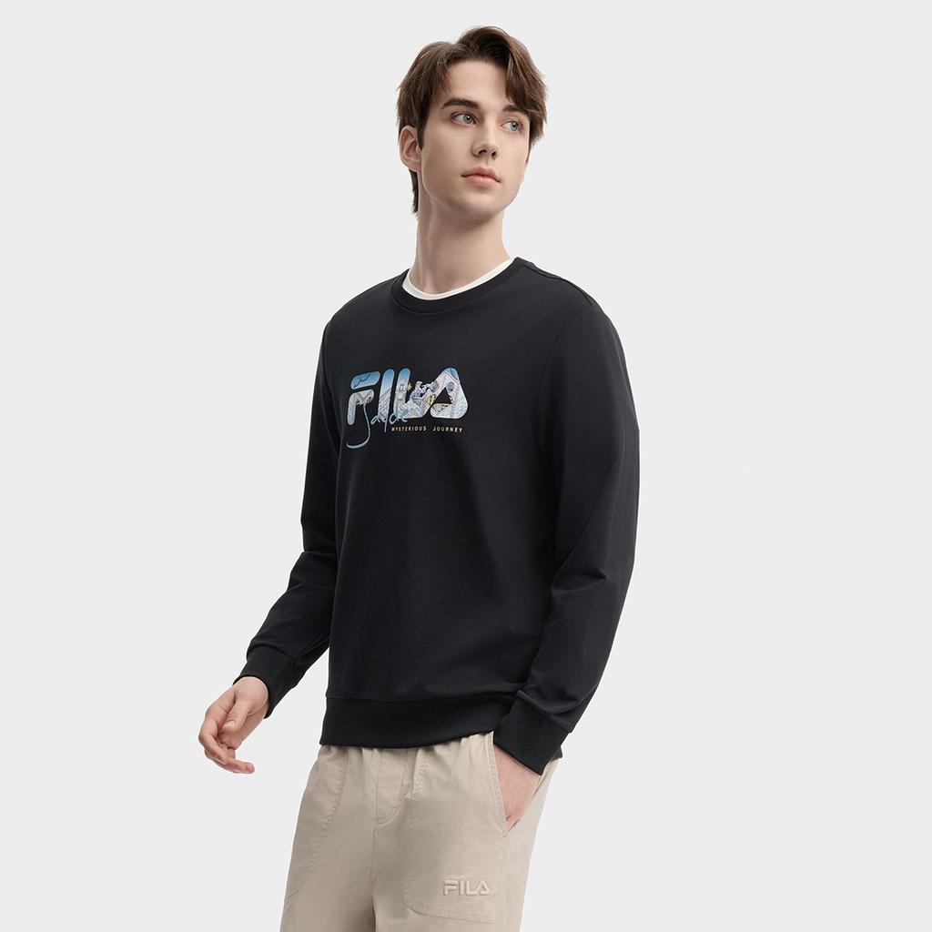 FILA Sweatshirt Men's Jet Black F11M438204FBK