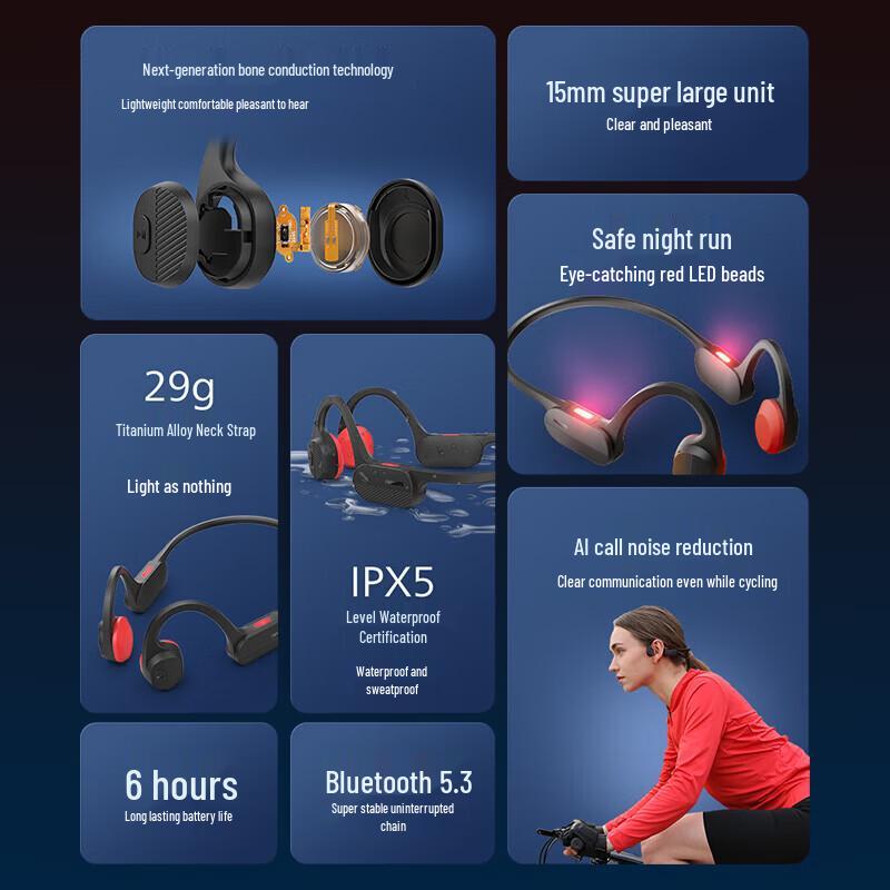 Philips Bluetooth-наушники для спорта с костной проводимостью TAA5608