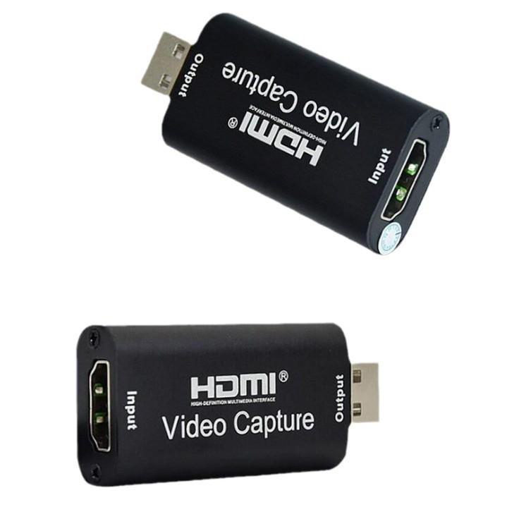 Карта видеозахвата USB 2.0 HDMI для потоковой передачи HD 1080P и записи игр