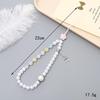 Korean Love Heart Beaded Phone Chain & Keychain Set for Women