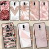 Love Rose Gold Style Case For Samsung Galaxy J1 J3 J7 J5 2016 A3 A5 2017 J8 A7 A9 J4 J6 A6 A8 Plus 2018 Cover