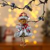 Cross-Border Small Santa Christmas Ornaments - Tree Accessories and Cloth Art Gifts