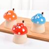 Portable Home Bar Storage Mushroom Automatic Toothpick Holder Box Dispenser