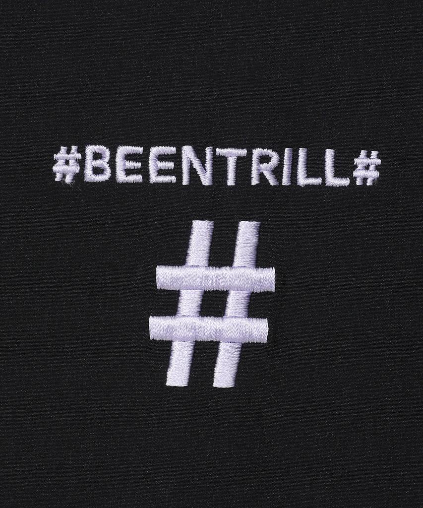BEENTRILL NEWYORK Женская плетеная технологичная укороченная рубашка (черный)