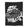 Подарочный плед Arctic Monkeys для мужчин и женщин, уютный, мягкий, пледы для кровати, разные размеры