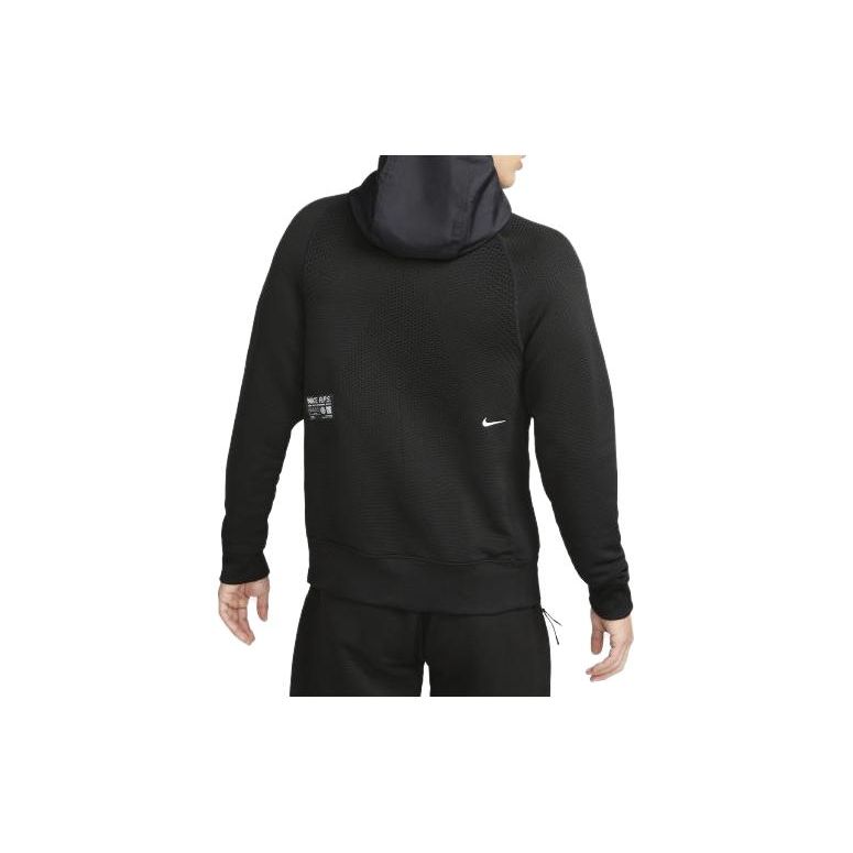 Nike Therma-Fit Adv APS. Вязаная спортивная толстовка с капюшоном для мужчин, черная DQ4851-010