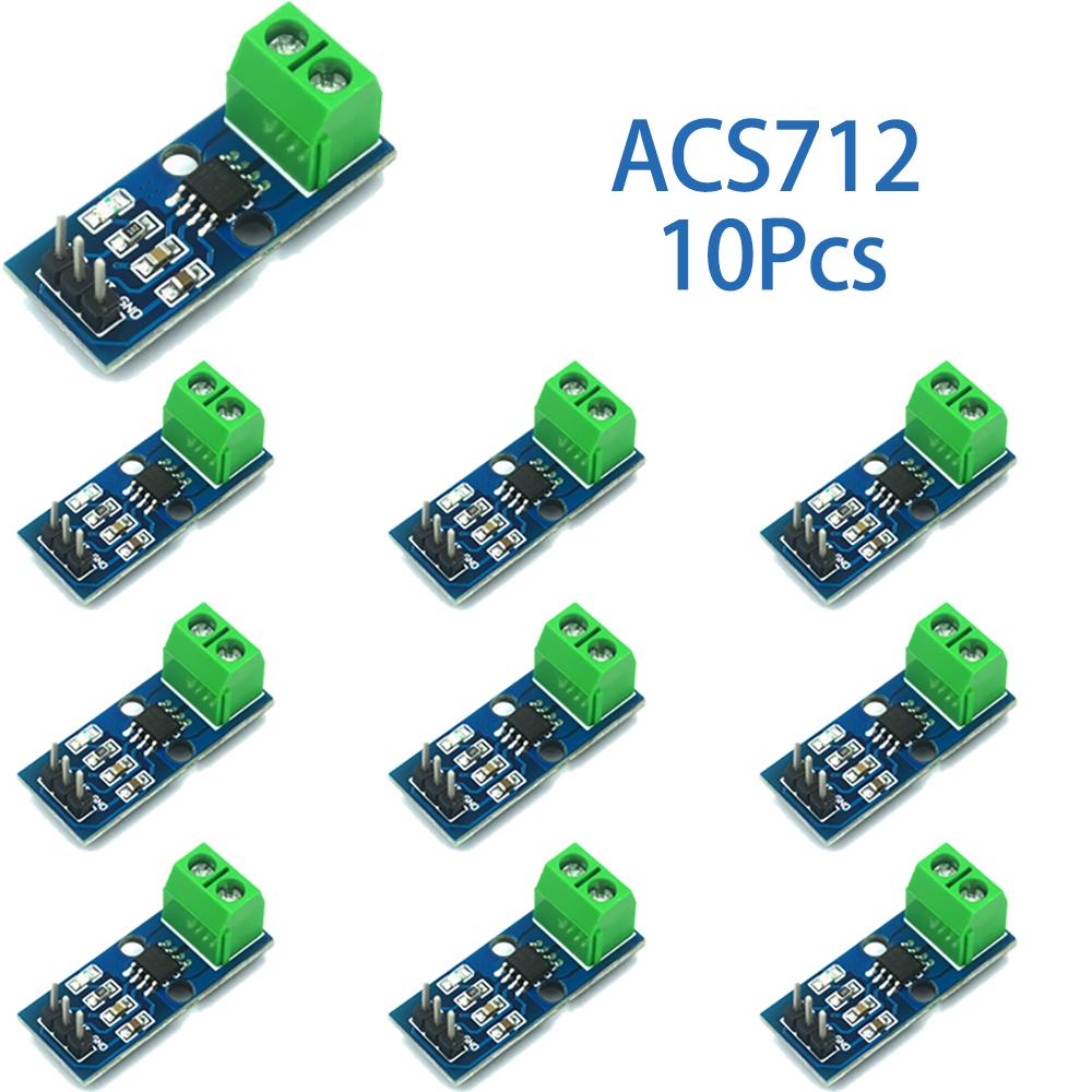 5/10/20Pcs 5A 20A 30A Measuring Range ACS712 Current Sensor Module ACS712-5A Current Detection Transducer Module