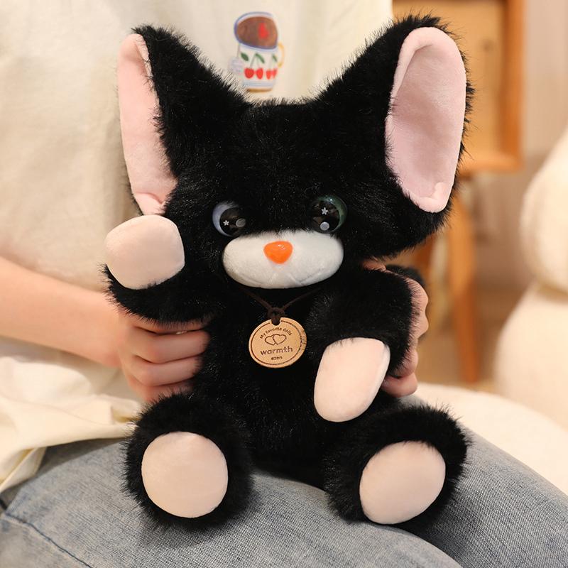 30/50 см Кавайная Плюшевая Игрушка Кошки Девон Мягкое Набивное Животное Милый Котенок Обнимашка Успокаивающая Кукла Подушка для Сна на День Рождения