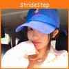 Chic Bear Blue Embroidered Baseball Hat For Women Ideal Spring Casual Fashion