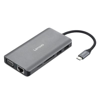 Lenovo Мультипортовый адаптер LX0801 Type-C 11-в-1