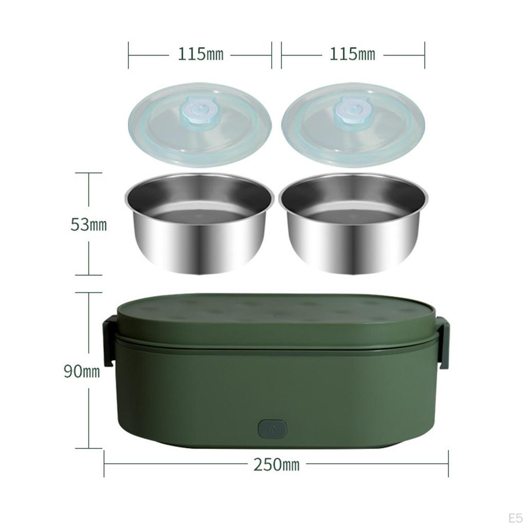 Электрический ed 800 мл Подогреватель Ланч-бокс Контейнер Для улицы Путешествий
