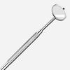 Dental Mouth Mirror Single Face Handel Front Surface Oral Care Teeth Clean Examination Hygiene Glass Mirror Mirror Handle