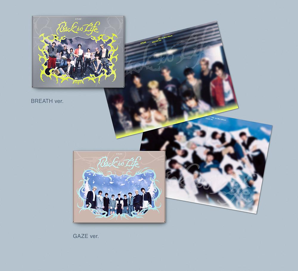 (ДЫХАНИЕ / ВЗГЛЯД вер.) &TEAM [Back to Life] KR 1-й мини-альбом