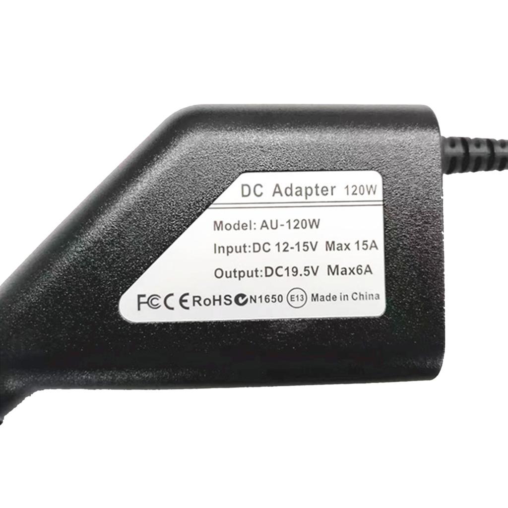 Автомобильное зарядное устройство для ноутбука 19 В 6,32 А 120 Вт портативный блок питания для ноутбуков Asus FX50J FX63V 5,5x2,5 мм