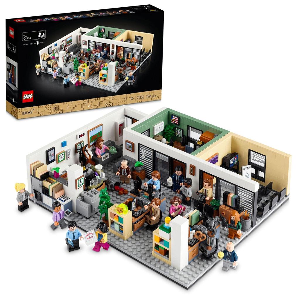 LEGO Ideas The Office Christmas Present Christmas 21336 Toy Block Present House Home Art Painting Boys Girls Adults