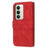 For Xiaomi Redmi 15 5G (Global) (169mm) Case Wallet Skin-Touch Leather Imprinted Phone Cover with Wrist Strap