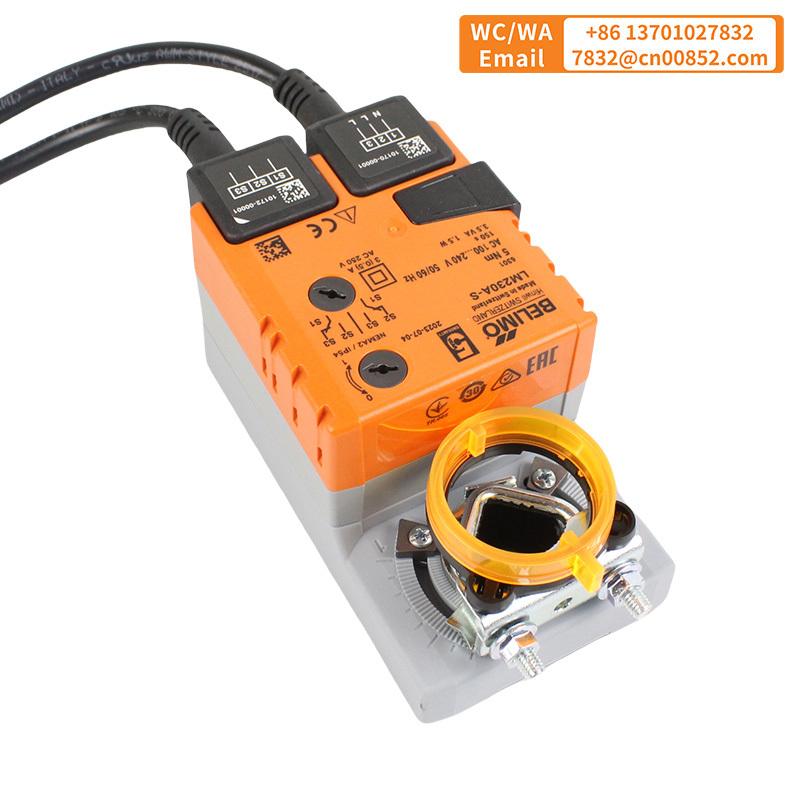 LM230A-S Belimo HAVC Ventilation Damper Actuator for adjusting dampers in building installations 5Nm AC 100...240 V Original