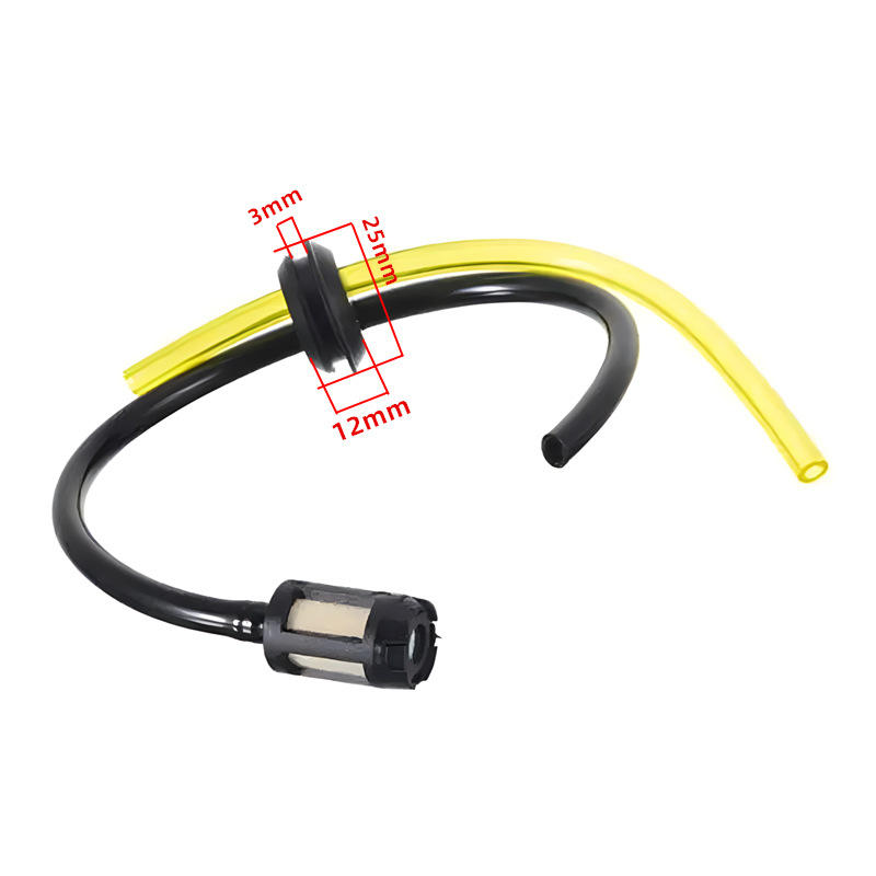 Сменный шланг триммера, шланг кустореза, труба с топливным фильтром для бензобака, масляная труба для деталей бензопилы