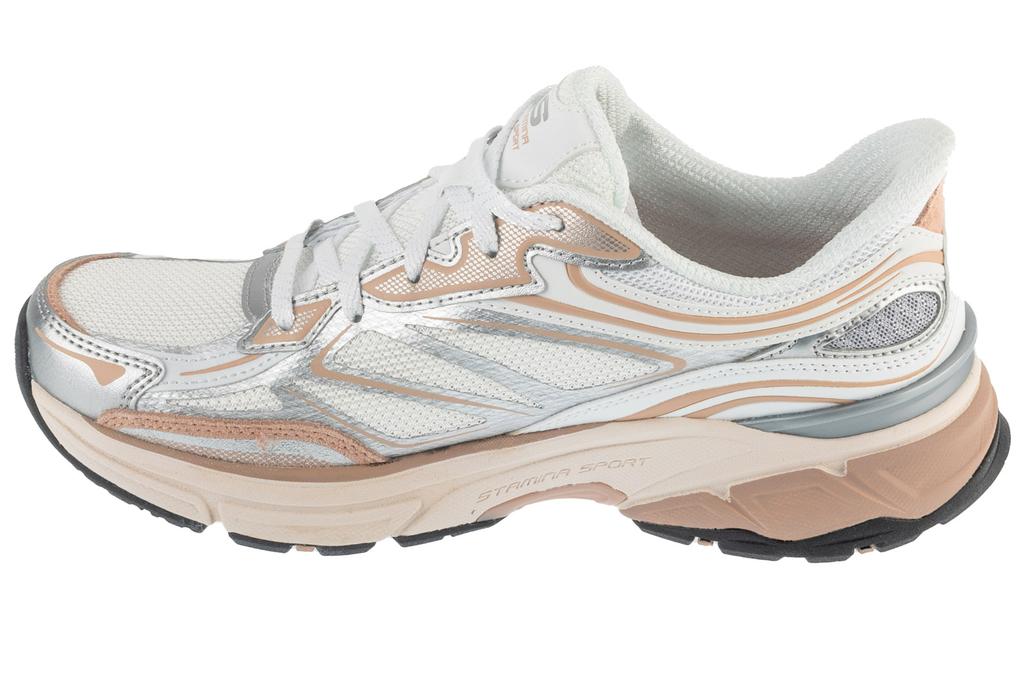 Skechers Slip-Ins: Stamina Sport, Womens white Sneakers