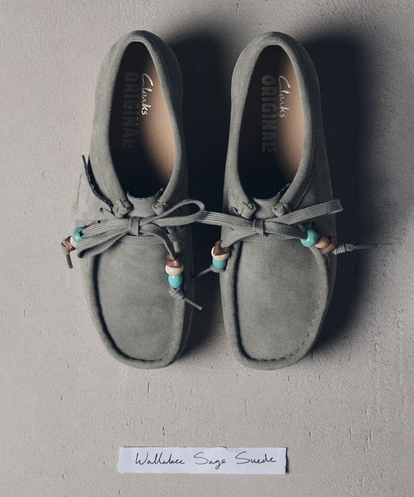 Clarks Originals (Women'S) Wallabee - Sage Suede / 26180656
