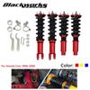 Coilovers для Honda Civic 1996-2000, регулируемая высота пружины амортизатора подвески комплект полные сборки синий/красный/золотой