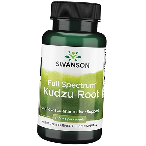 Кудзу Корень, Kudzu Root, Swanson 60капс (71280004)