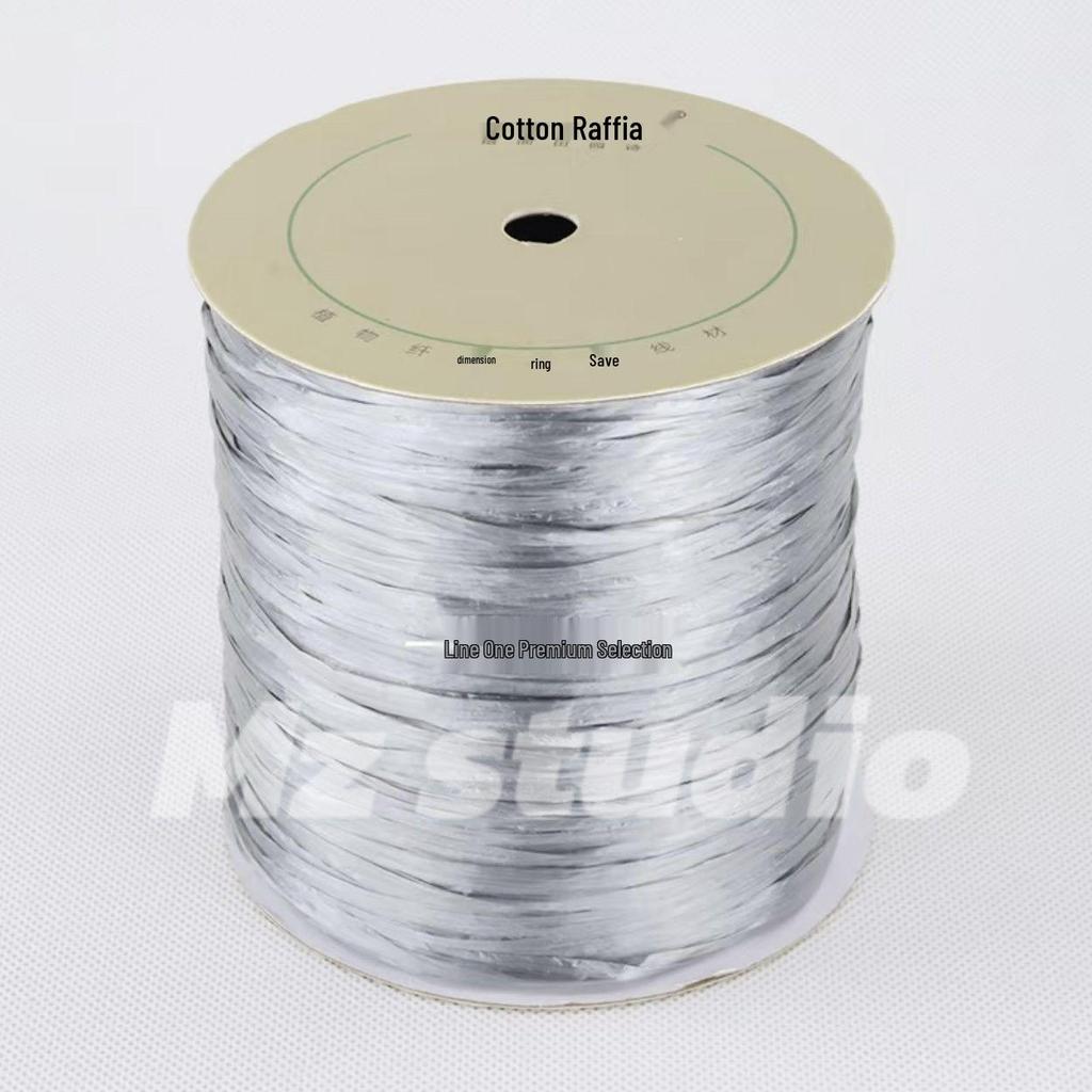 250 м Рафия Хлопок Солома Рулон для DIY: Шляпы и сумки ручной работы, бесплатная доставка