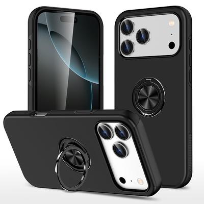 Новый чехол для IPhone17ProMax с магнитным кольцом для Apple 16, 2-в-1, 15, защитный чехол для телефона
