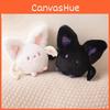 Round Bat Halloween Plush Toy Stuffed Animal Doll Bedroom Decoration 20cm Gift