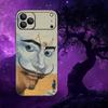 Etui Salvador Dali Painting Phone Case For iPhone 17,16,15,14,13,12,Pro,Max,Plus,E,SE4,Air,Mini Black Soft Box