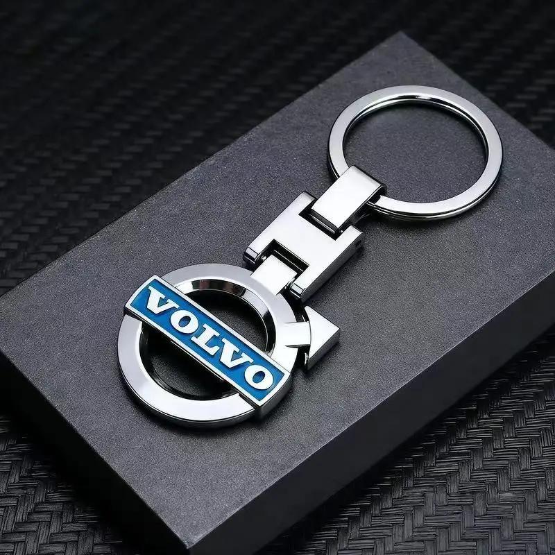 1Pcs Car Emblem Keychain Metal Key Ring Accessories For Volvo XC90 V90 V60 XC60 V40 EC40 EX40 S80 S60 S90 C40 XC40 V70 XC70 WH9