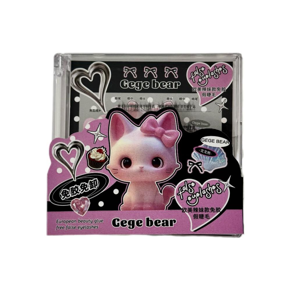 Пушистые самоклеящиеся накладные ресницы многоразовые без клея накладные ресницы пушистые пучки накладных ресниц леди